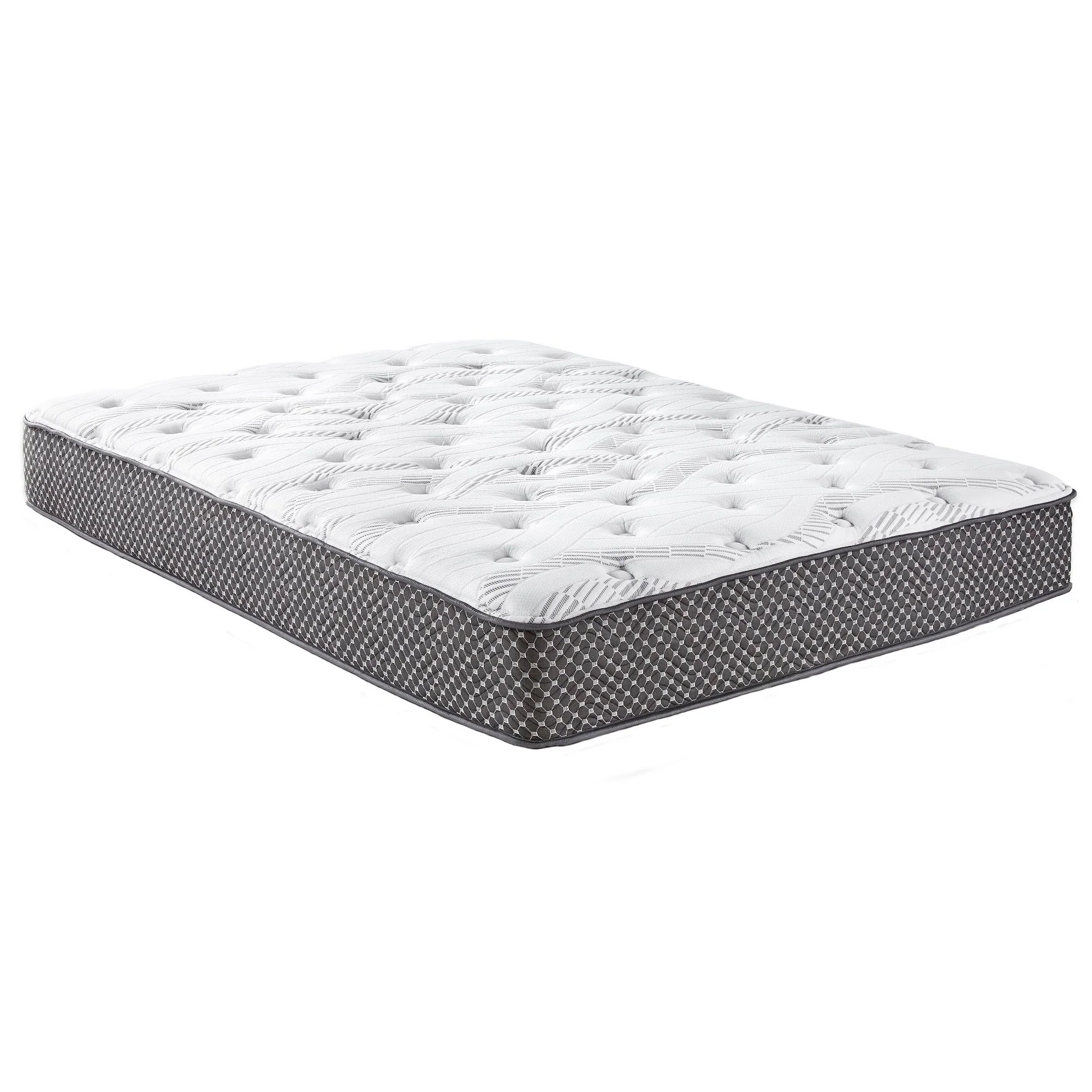10-inch quilted hybrid mattress with HD gel memory foam