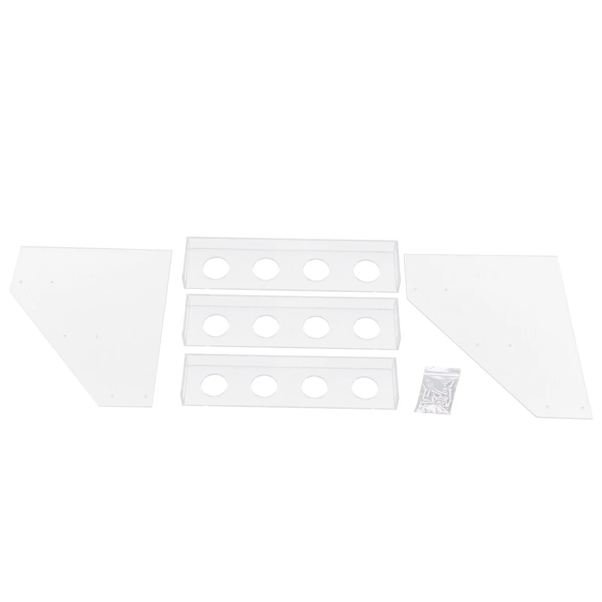 12-Hole Acrylic Ice Cream Cone Holder Display Stand