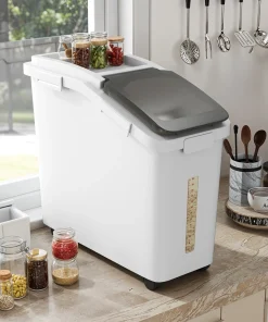 11.4 Gallon Ingredient Bin PP Shelf Storage Bins - 11.4 Gallon