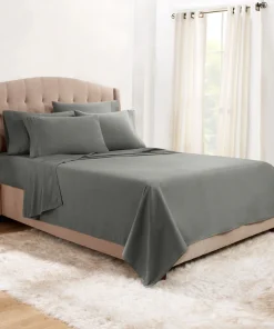 Clara Clark Hotel Luxury 6 Piece Sheet Set - Super Soft Bedding Sheets & Pillowcases