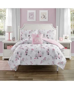 Fairy Unicorns Full Comforter Set