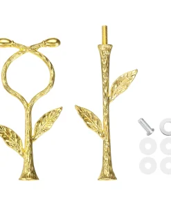 2 Tiers Cake Tray Stand Handle Metal Holder for Cake Plate