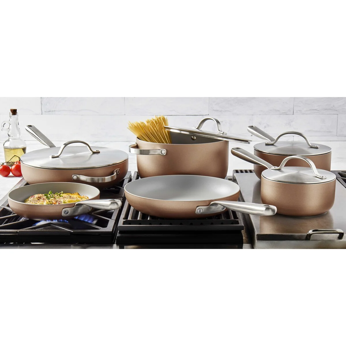 Epicurious 10 piece SS Cookware Set