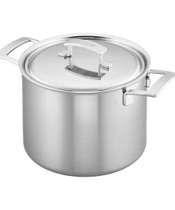Demeyere Industry 5-Ply 8-qt Stainless Steel Stock Pot