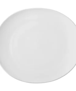 10 Strawberry Street Royal Oval 11-inch Dinner Plate (Set of 6)