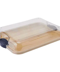 11x14 Cutting Board/Lid - 1 Each - Natural Bamboo