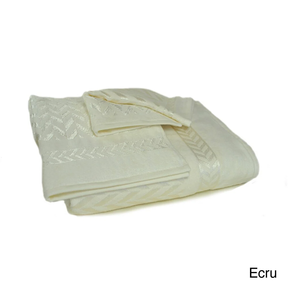 Austin Horn Classics Milano Jacquard 3-piece Towel Set