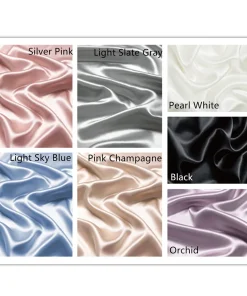 100% Mulberry Silk Pillowcase for Hair and Skin, Envelope Style Luxurious 19 Momme Pillow Case Cover