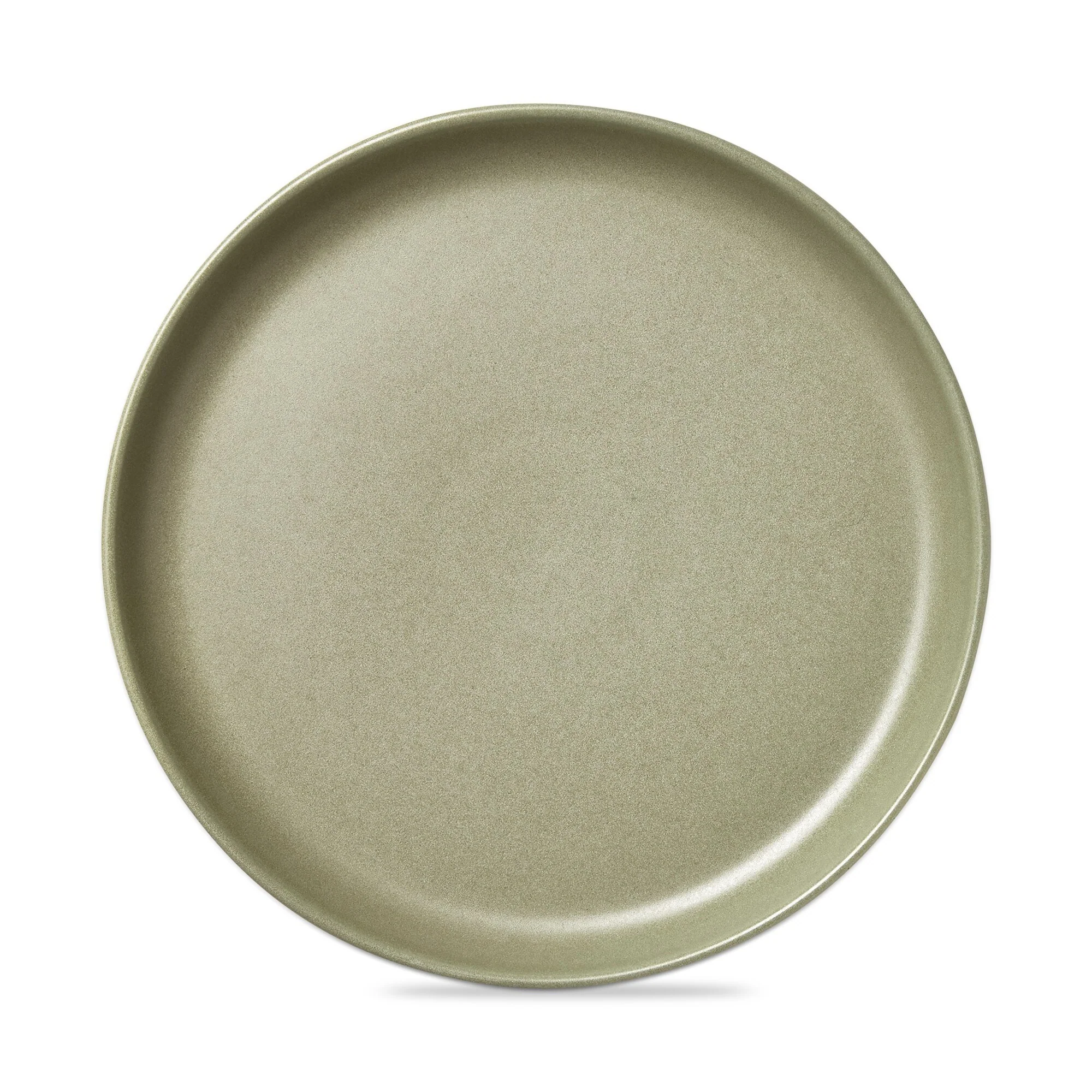 Logan Salad Plate Stoneware Dishwasher Safe Sage, 9.5. inch. Set 4
