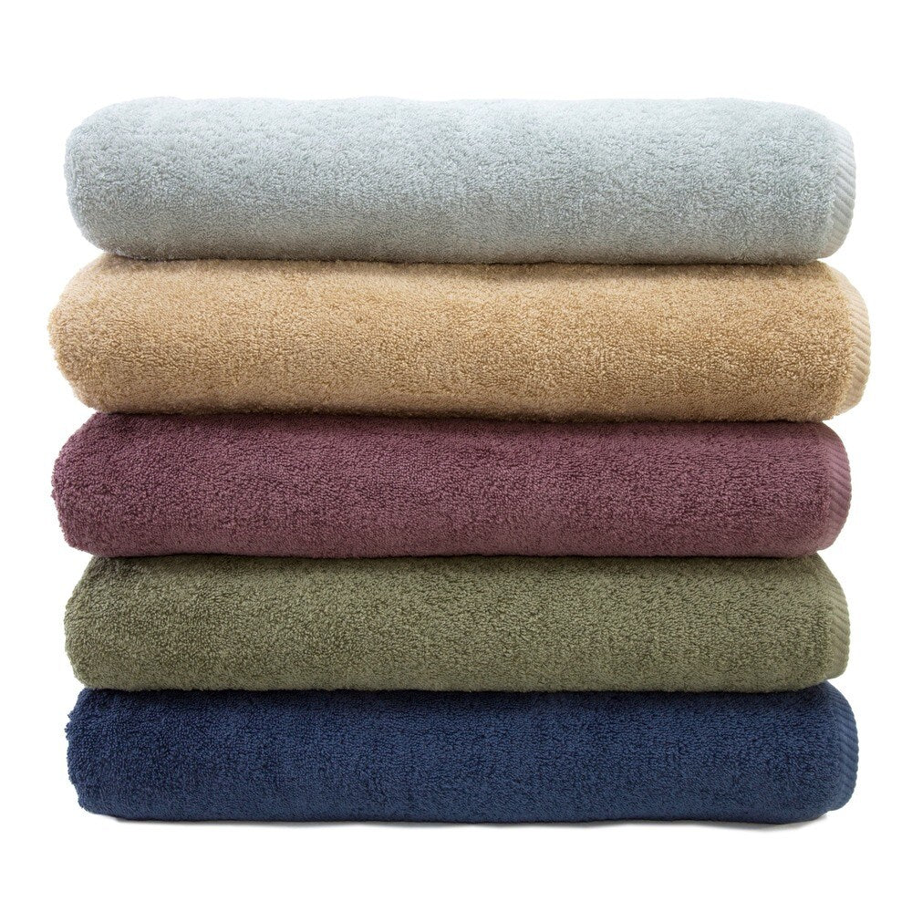 Authentic Hotel and Spa Plush Soft Twist Turkish Cotton Washcloth (Set of 6)