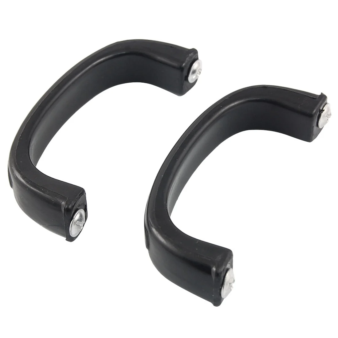 2x Black Bakelite Lid Top Handle for Chef Pan Cookware - 4.1" x 0.6" x 0.3" (L * W * H )