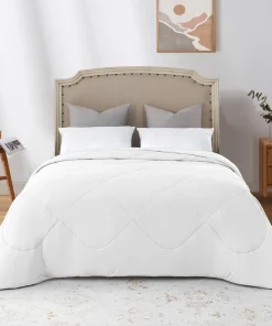 Lightweight Breathable Dual-side Cooling Blanket for Hot Sleepers, Cool Touch Comforter