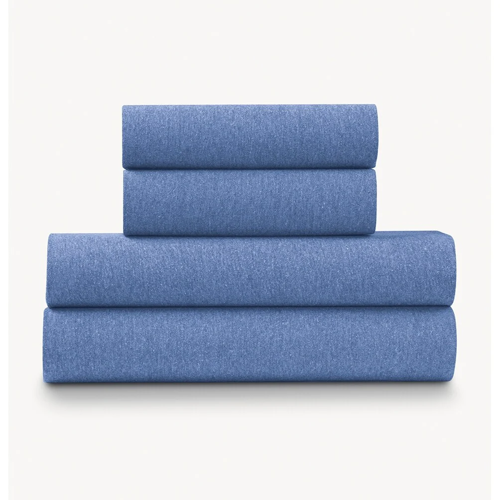 Ella Jayne Soft Heather Jersey Knit Sheet Set