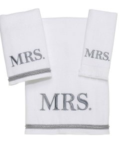 Avanti Linens Mrs. 3-Piece Towel Set - Towel 3pc Set - B/H/FT