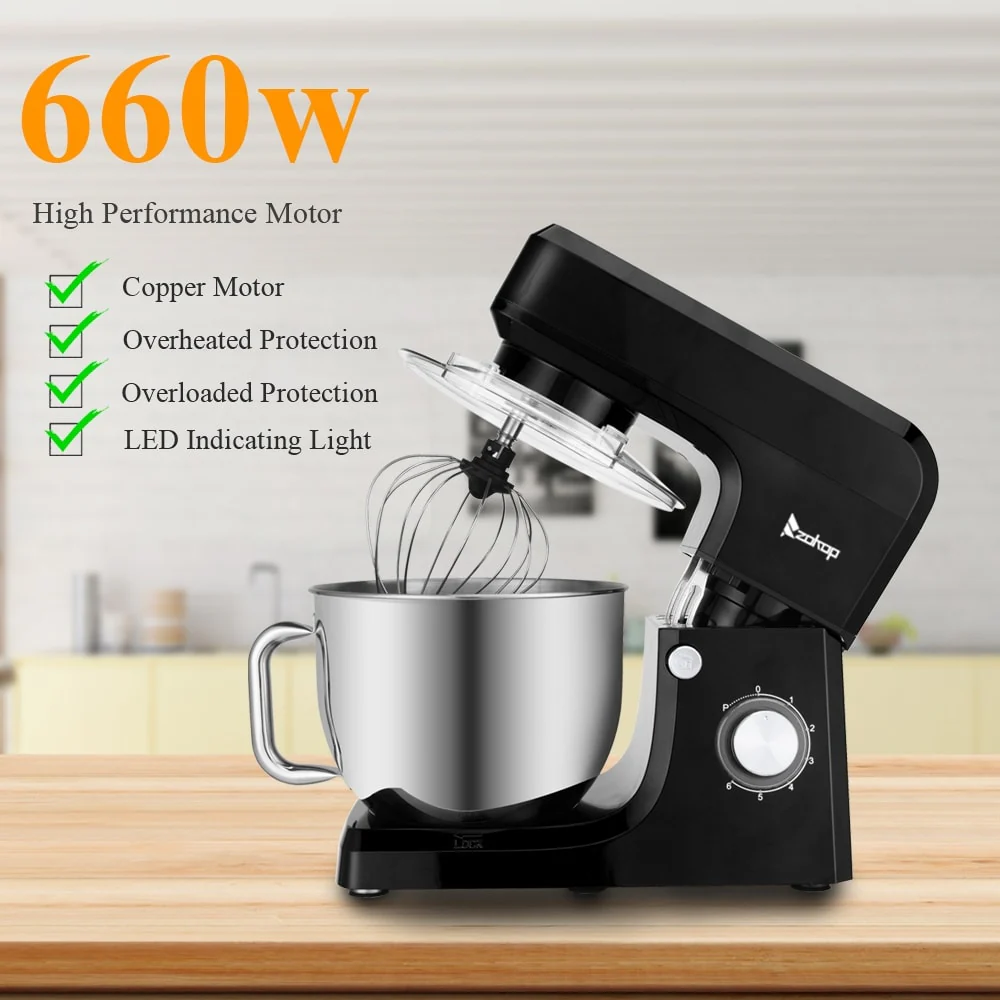660W Chef Machine 5.5L/7L Mixing Pot with Handle