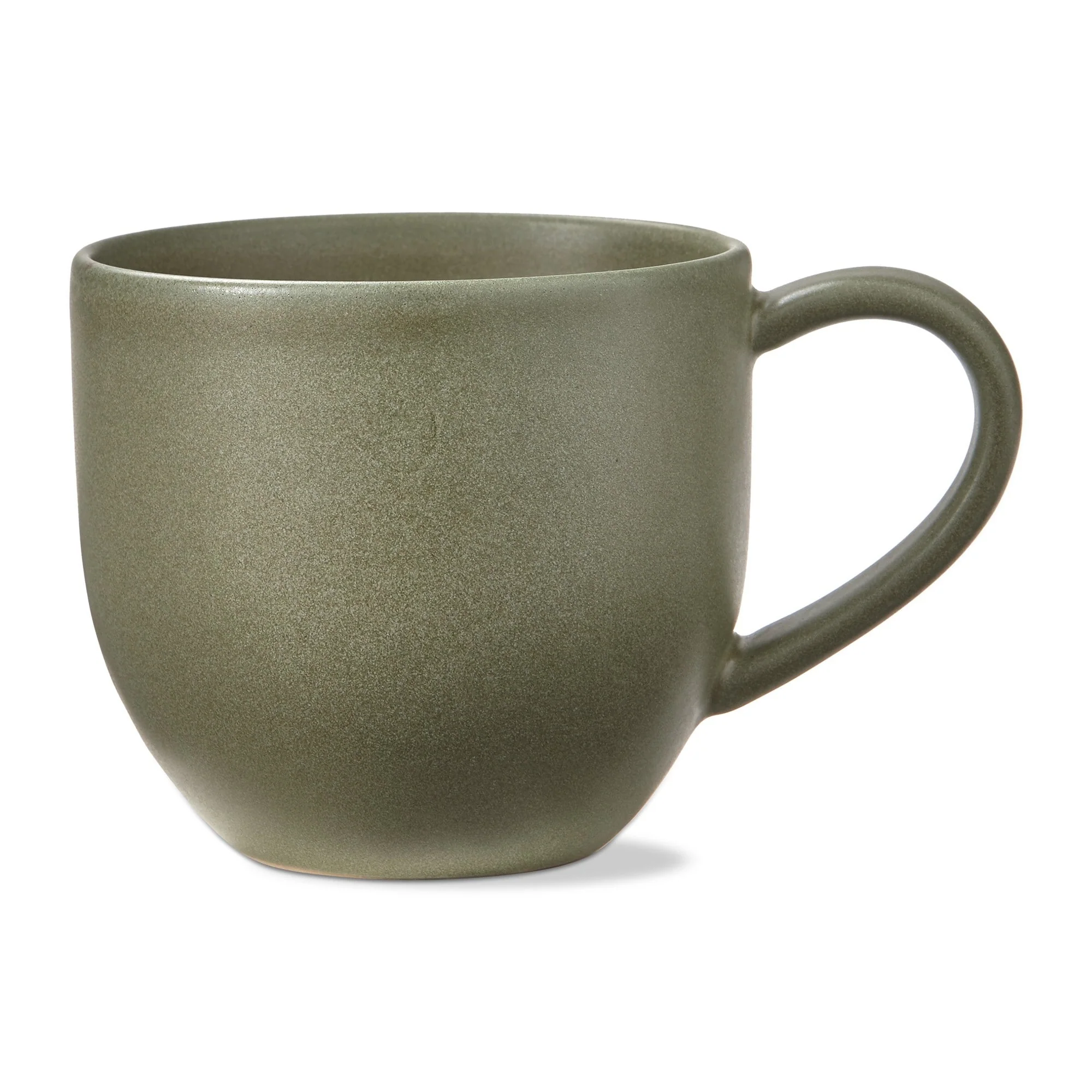Logan Collection Stoneware Coffee Tea Hot Coco Mug Sage Green, 20 oz.