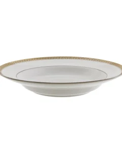 10 Strawberry Street Luxor Gold Rim Soup (Set of 6)