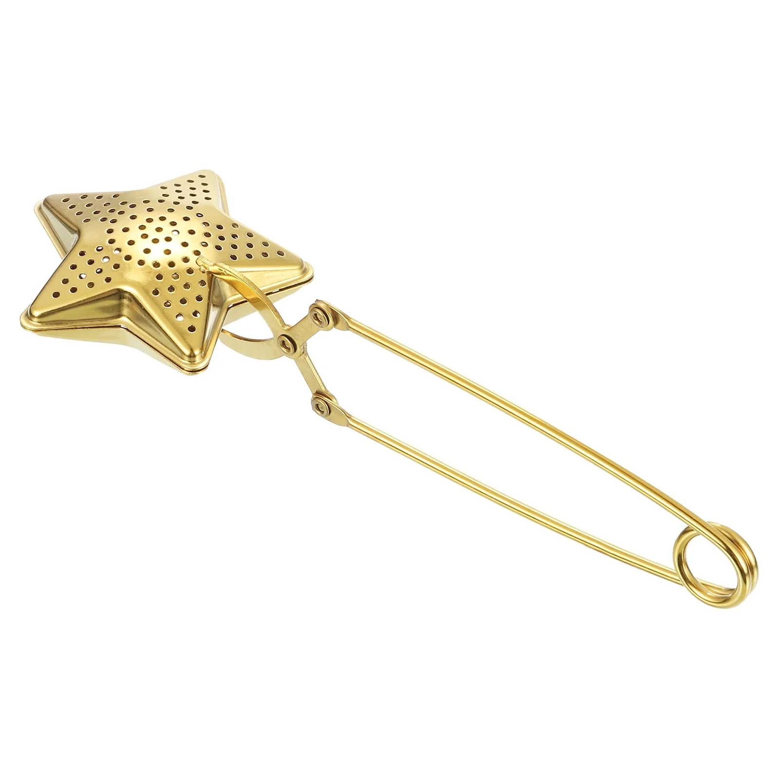1 Pcs Star Snap Tea Ball Infuser, Tea Strainer, Fine Mesh Tea Steeper