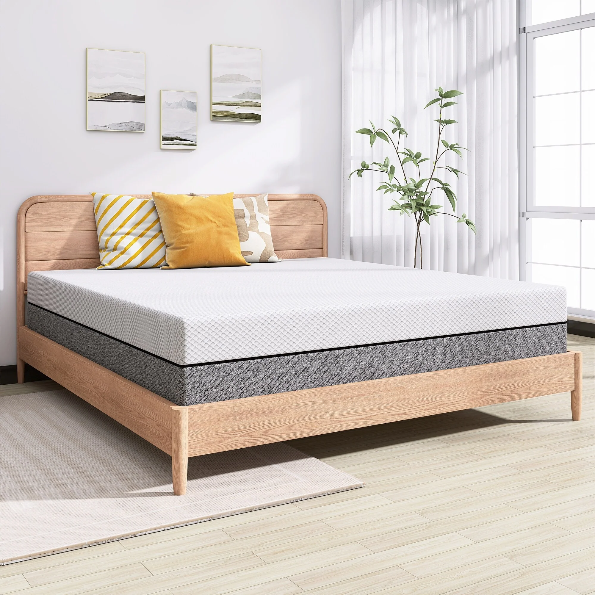 10" Medium Memory Foam Mattress in a Box