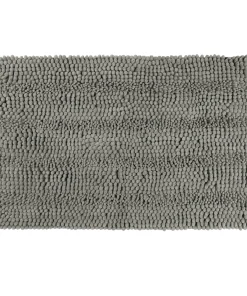 Absorbent Chenille Bath Rugs, High Pile Quick Dry Bath Mats, Rugs for Shower Floor