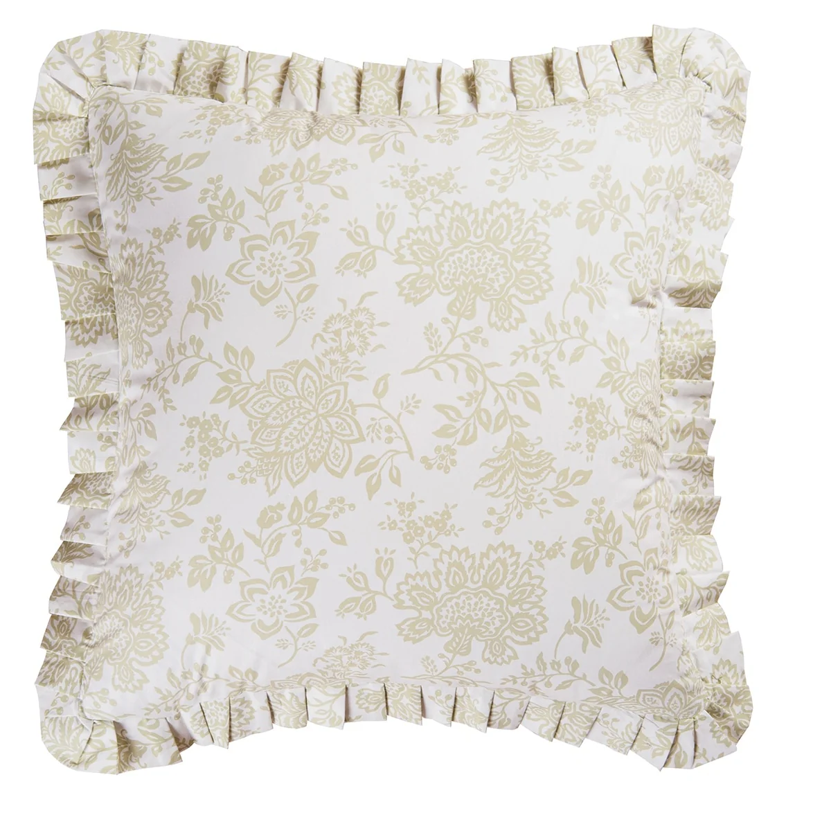 26" x 26" Shelby Green Euro Sham