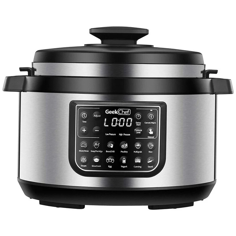 Household 8L Oval LED Display High Pressure Cooker