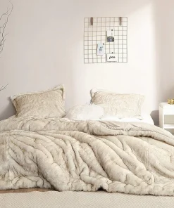 Coma Inducer Oversized Comforter Set - Spirit Bear - Tundra Beige