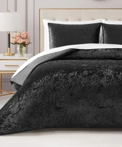 Juicy Couture Crushed Velvet Comforter Set