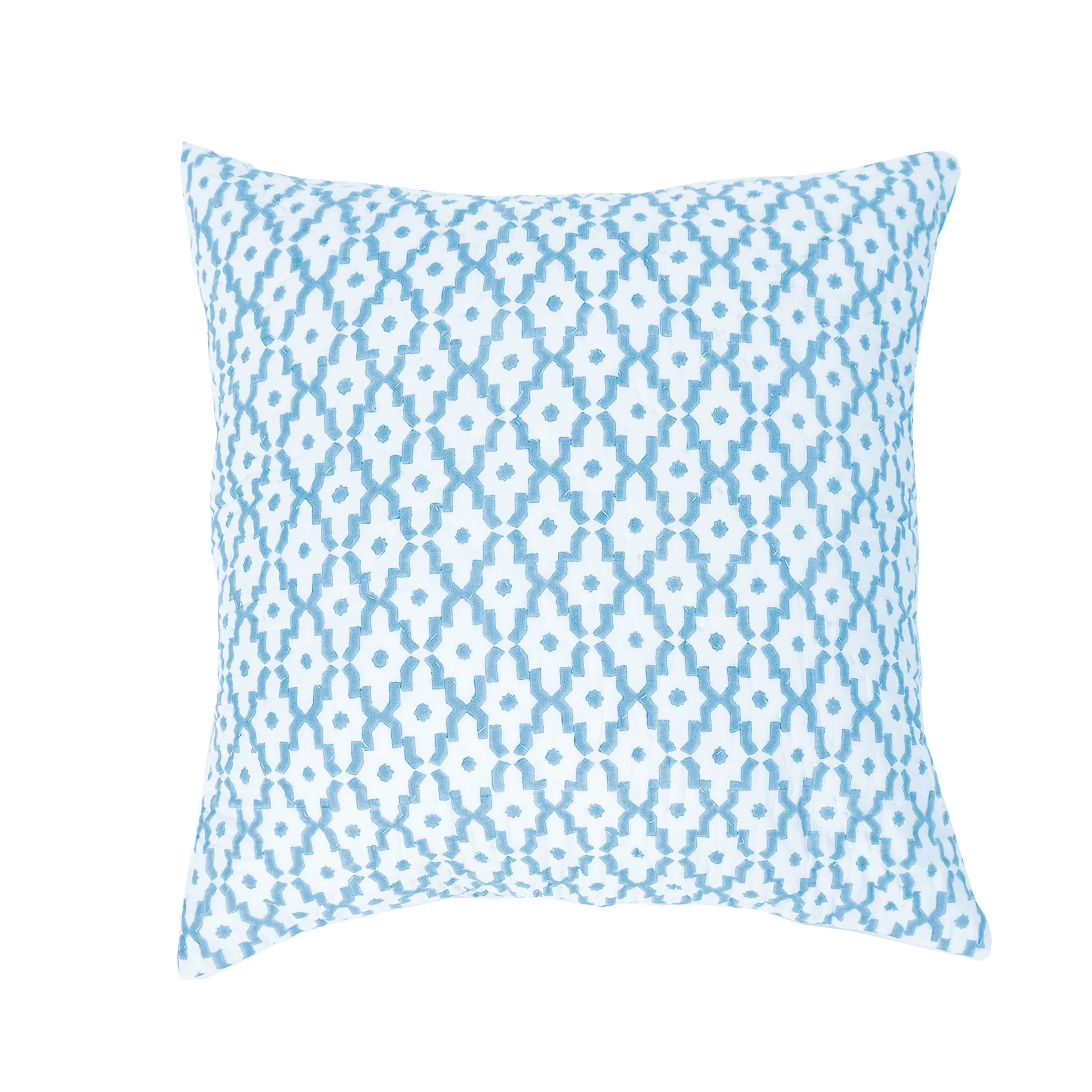 26" x 26" Talley Santorini Cotton Euro Sham - Machine Washable