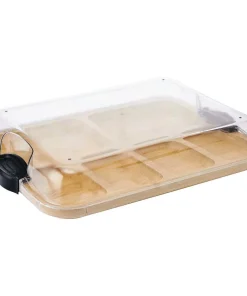 11x14 Cutting Board 6sec - 1 Each - Natural Bamboo