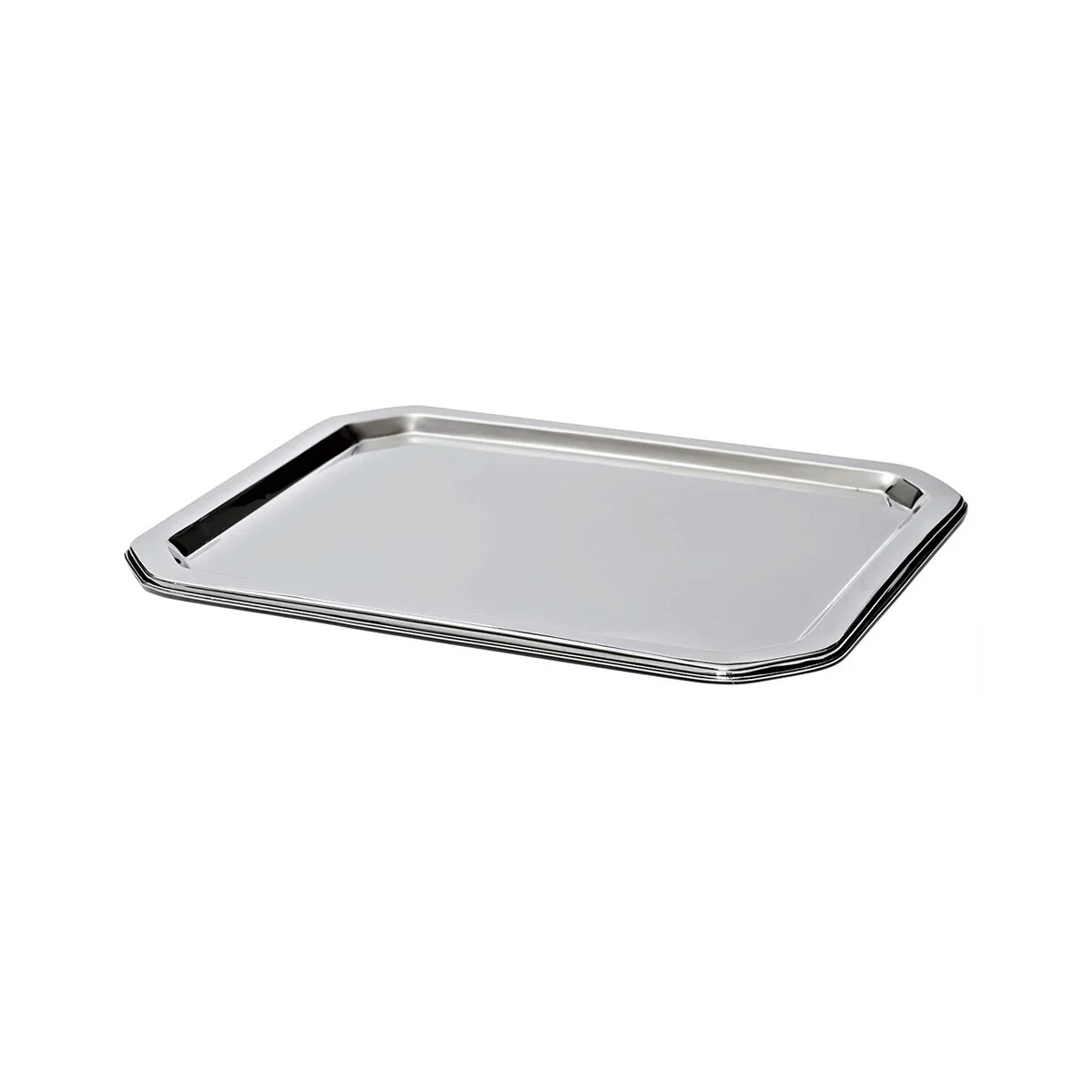 Bezrat Large Stainless Steel Serving Tray