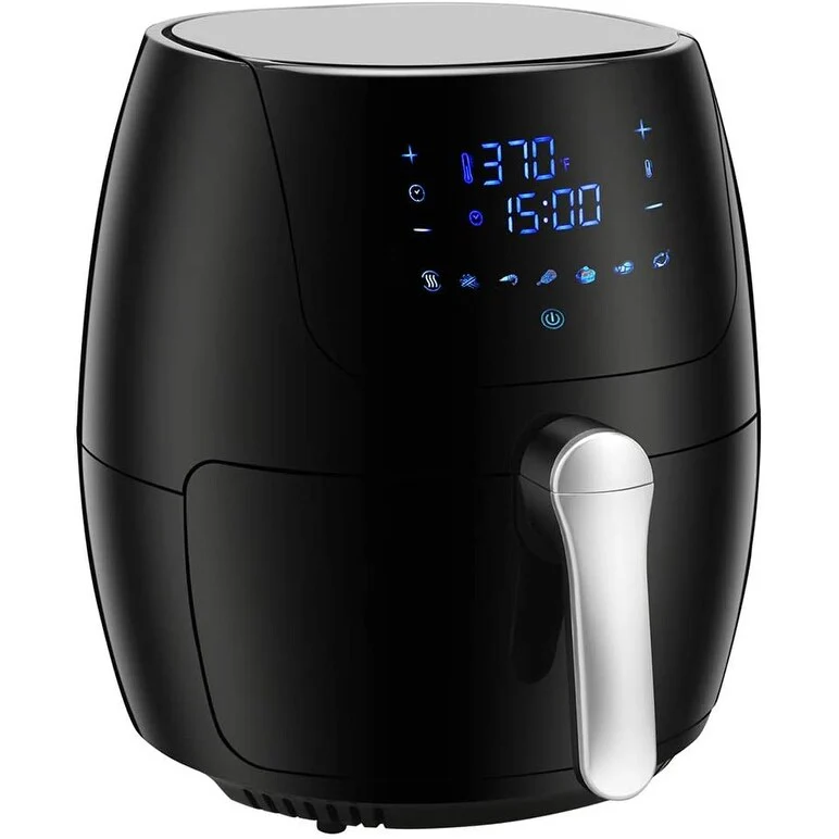 6 Quart Air Fryer Electric Hot Air Fryer - 6.0QT+7Presets+TouchScreen