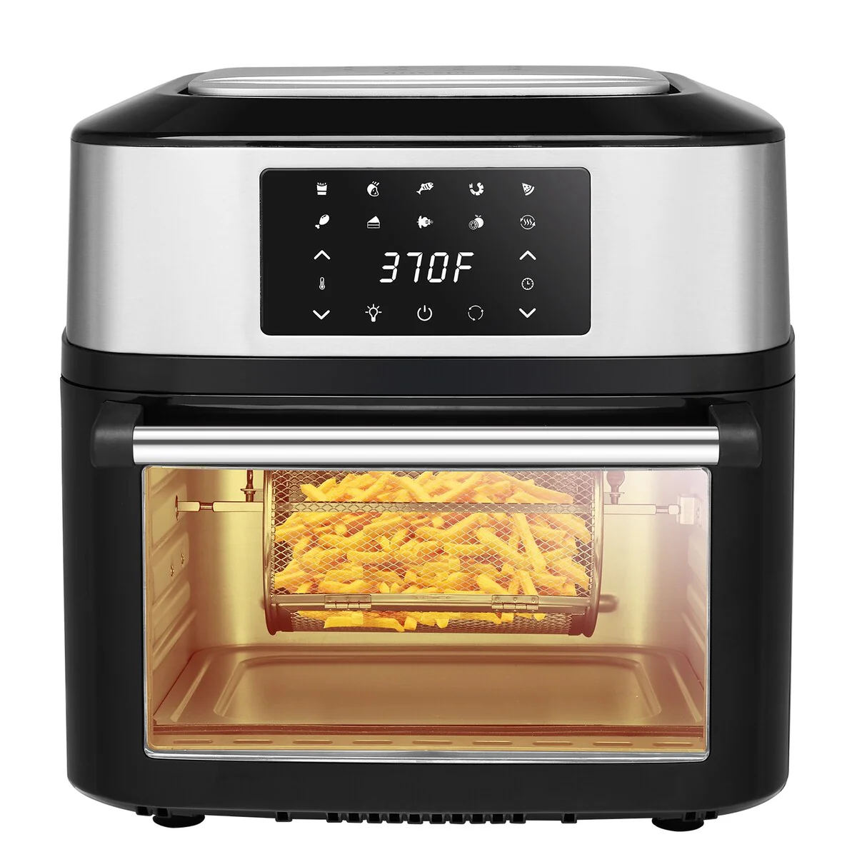 120V 16L Air Fryer 1800W Black All-in-One Air Fryer