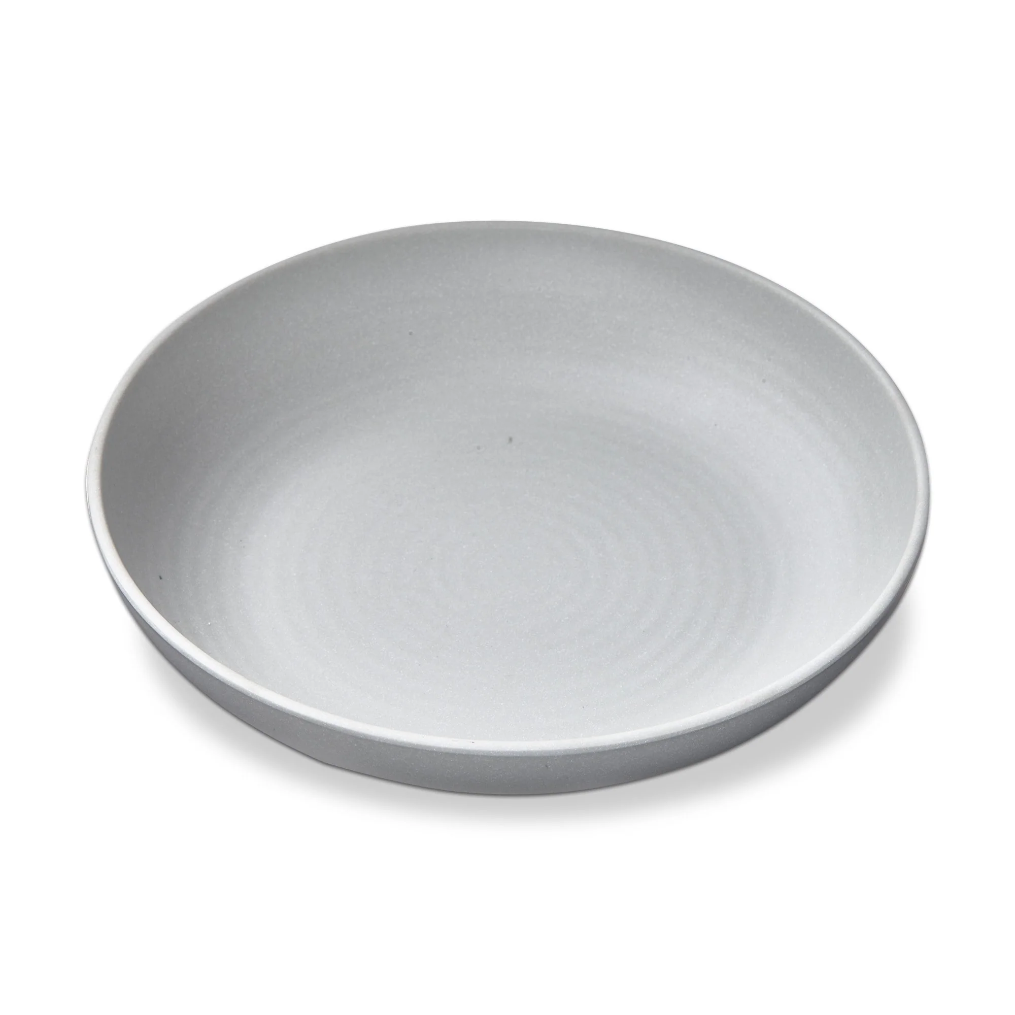 Light Gray Brooklyn Melamine Plastic Dinning Butter/Bread Plate Dishwasher Safe Indoor/Outdoor 9.5x9.5 inch