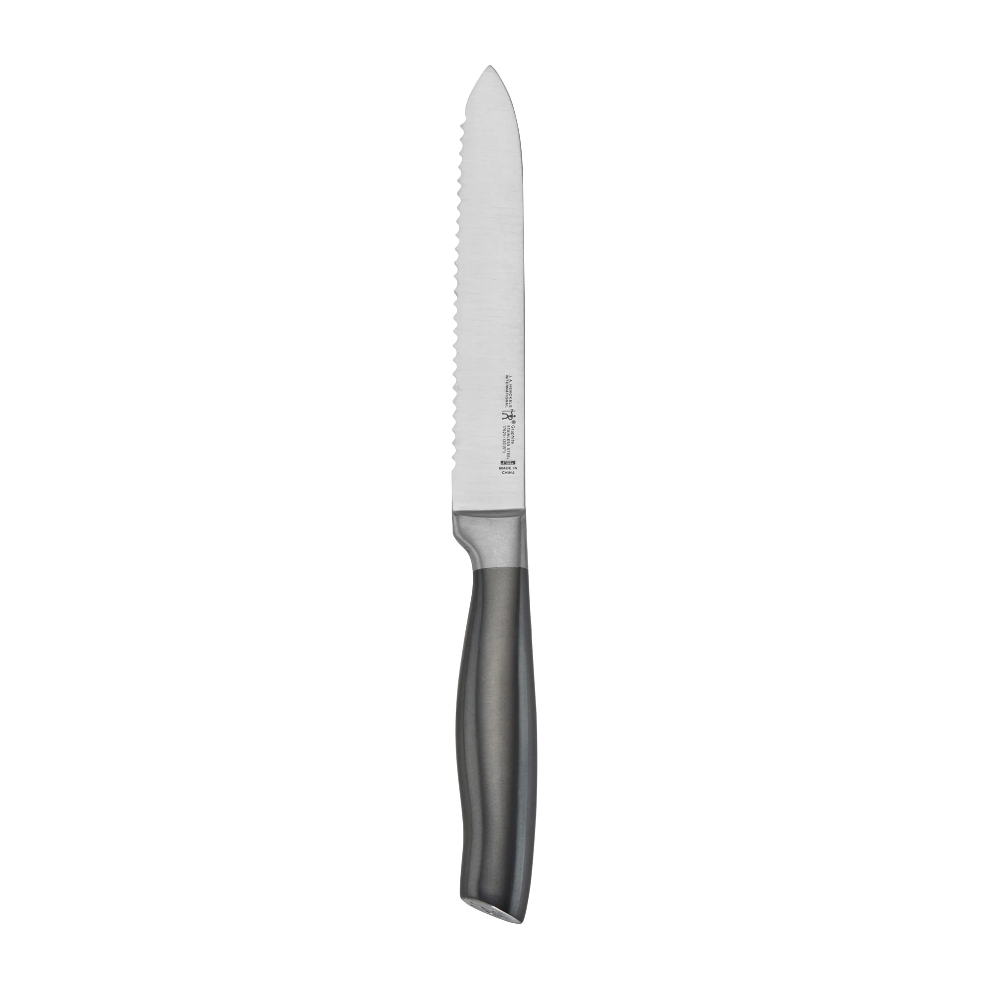 Henckels Graphite 5-inch Serrated Utility Knife