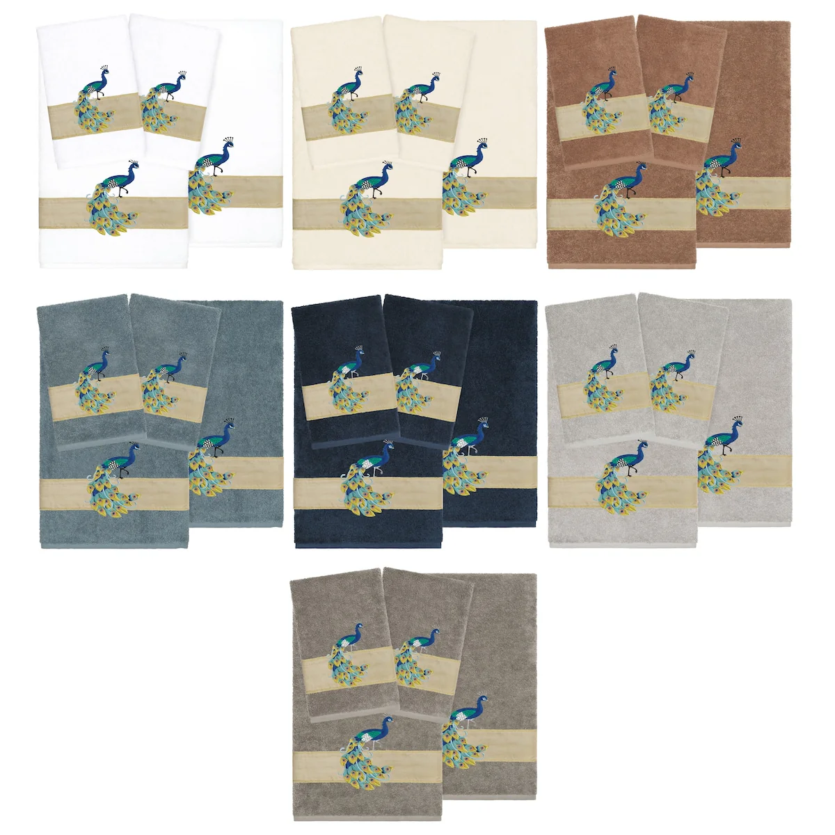 Authentic Hotel and Spa Turkish Cotton Penelope 3PC Towel Set