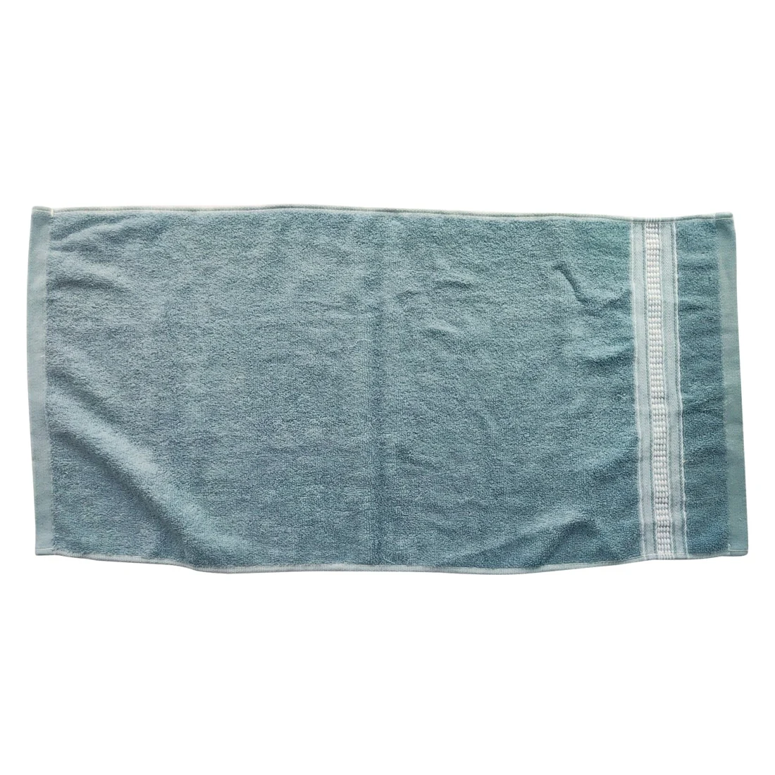 2 Pack Plaid Pattern Hand Towels, Comfort and Quick Drying Towel for Bathroom, Travel, Camp 14" x 30"