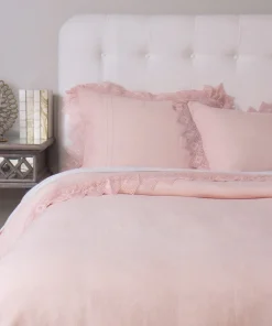 Lalim Lace Linen Duvet Cover