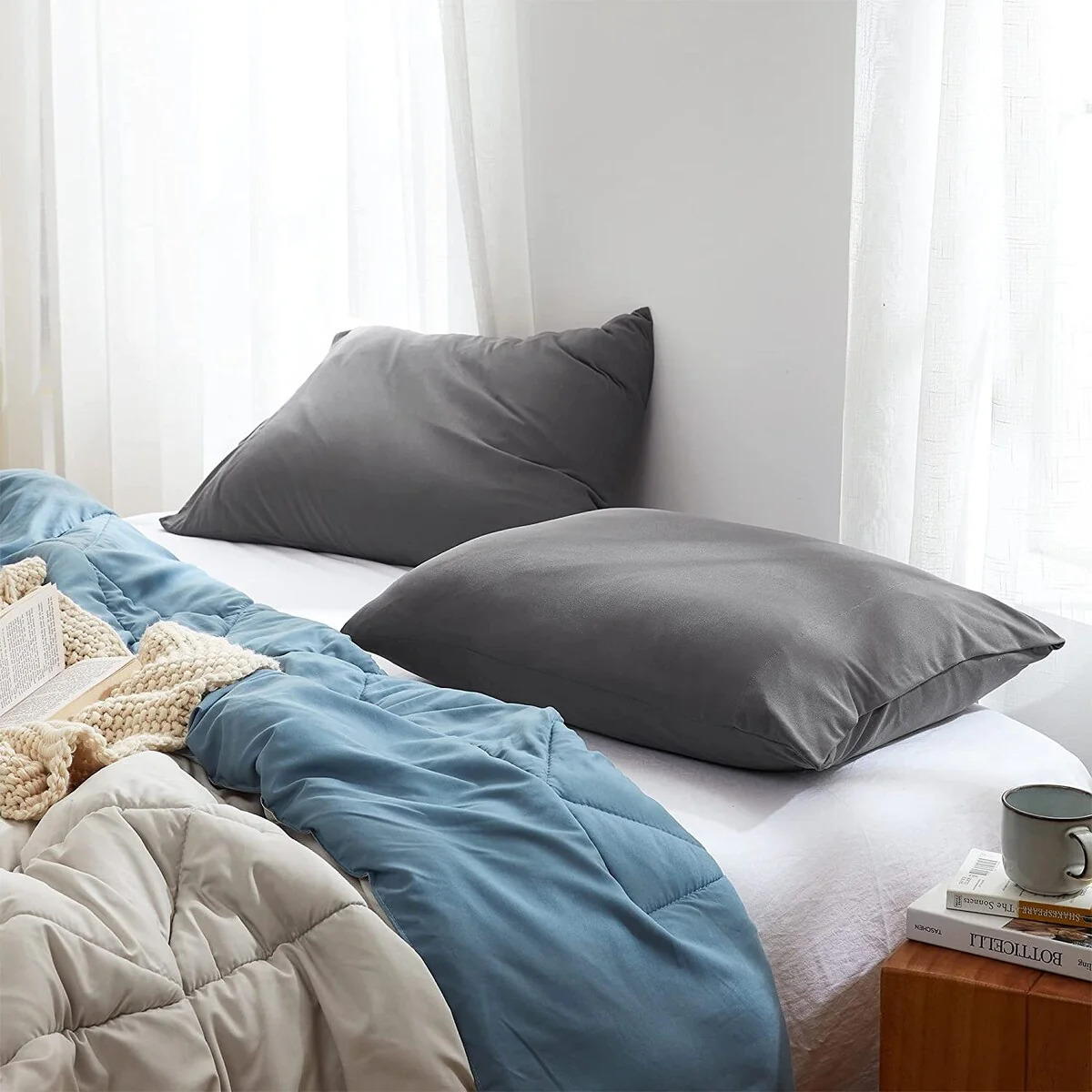 Better Than Butter - Coma Inducer® Pillowcase (2-Pack) - Steel Gray