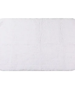 100% Cotton Mat Rug, Plush Water Absorbent Luxury Rectangular for Bathroom Vanity, Bathtub/Shower, Hotel
