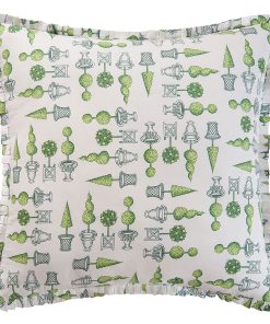 Colonial Williamsburg 26" x 26" Boxwood Abbey Euro Sham