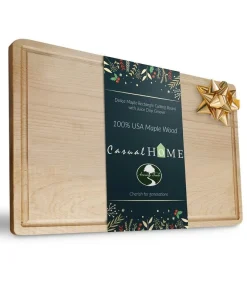 Delice Rectangle Cutting Board with Juice Drip Groove