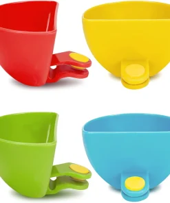 Assorted Dip Clips Bowl Plate Holder- Set of 4
