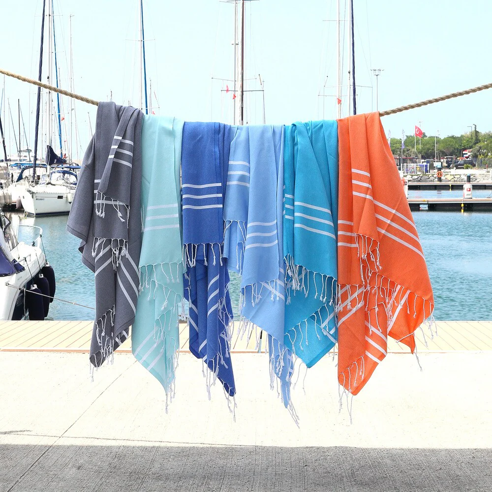 Authentic Ella Pestemal Fouta Turkish Cotton Bath/ Beach Towel