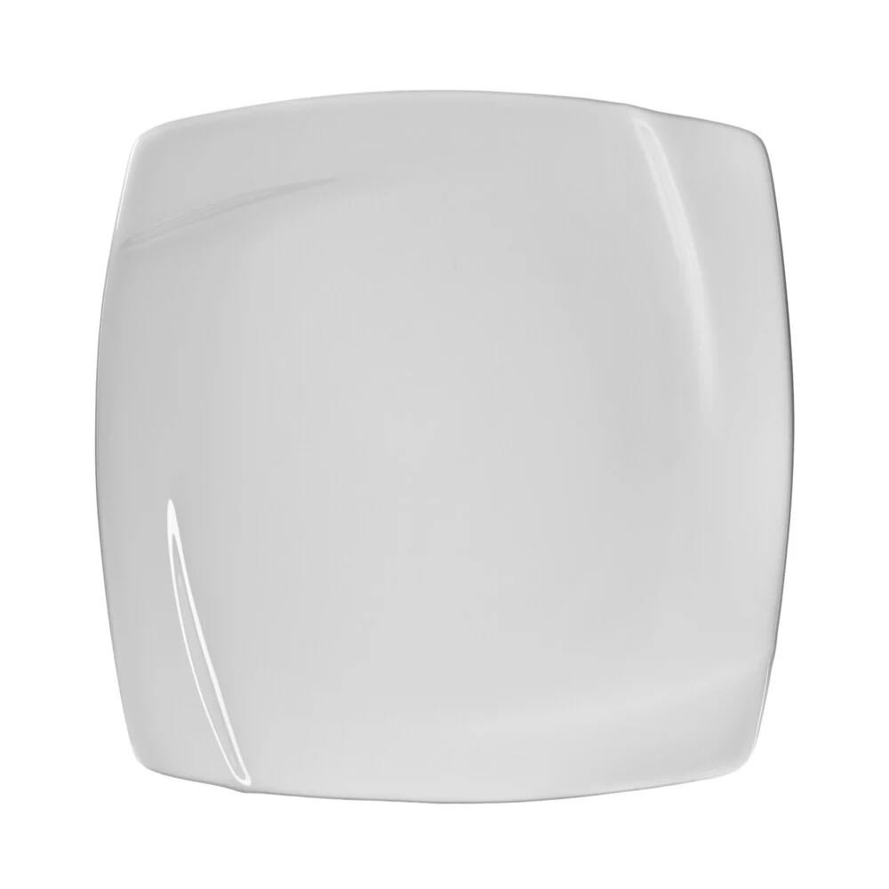 10 Strawberry Street Nouve Square 10.75-inch Dinner Plate (Set of 6)