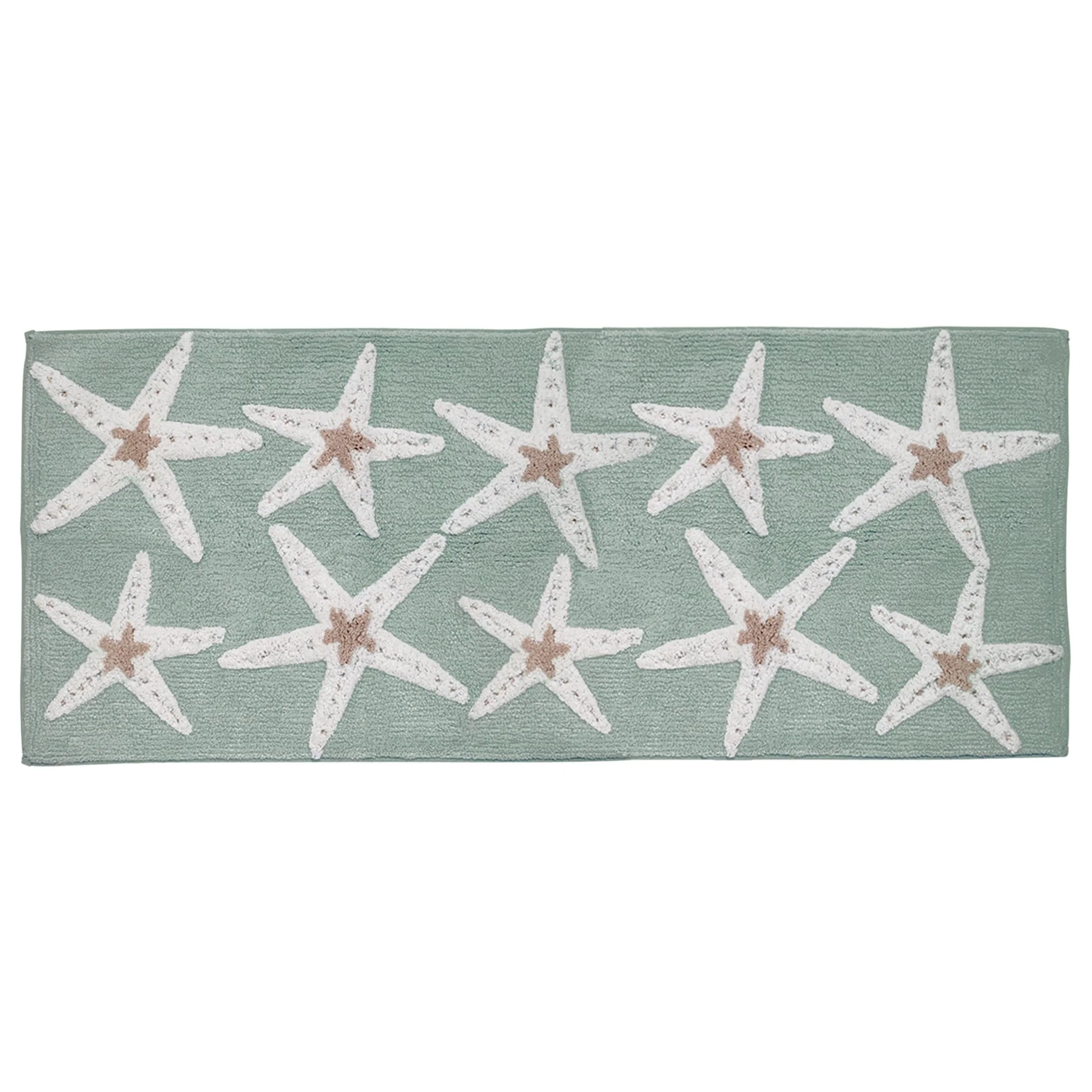 Avanti Linens Sequin Shells Double-Vanity Rug