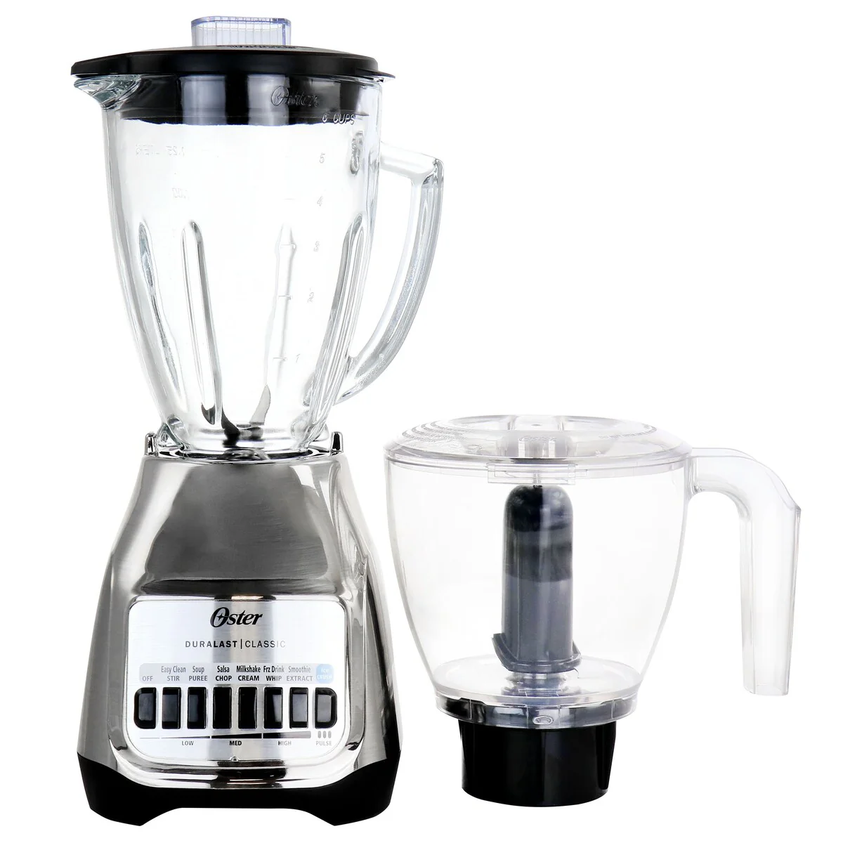 1.5 Quart Kitchen Blender and Chopper 2-in-1 System