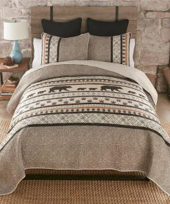 Donna Sharp Momma Bear UCC 3 PC Polyester Quilt Set