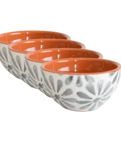 Euro Ceramica Margarida Cereal Bowls (Set of 4)