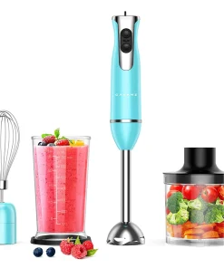 2 Speed Multi-Function Retro Immersion Hand Blender - Hand Blender
